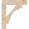 Ekena Millwork Merced Block Smooth Bracket, Douglas Fir, 5 1/2"W x 32"D x 36"H BKT06X32X36MRC05SDF - alternate 3